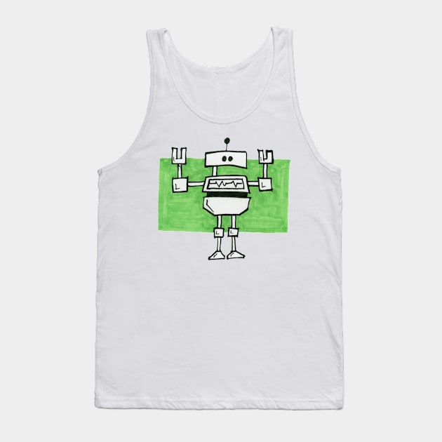 Robot Tank Top by CuteBotss